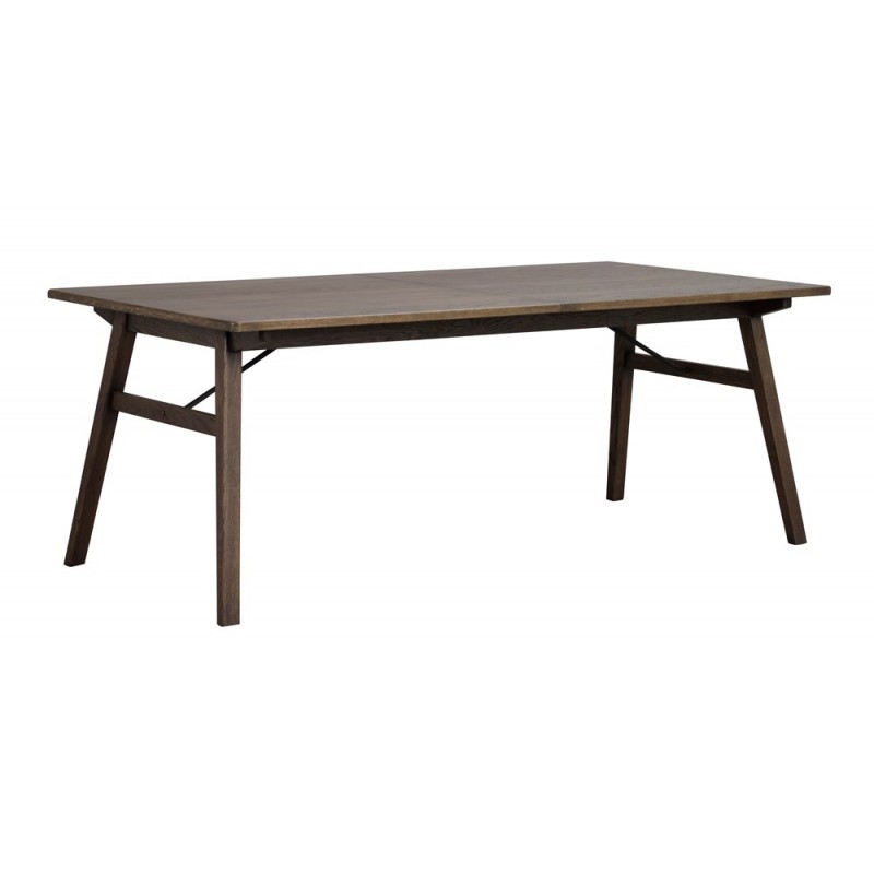 RO Grah Extending Dining Table Brown